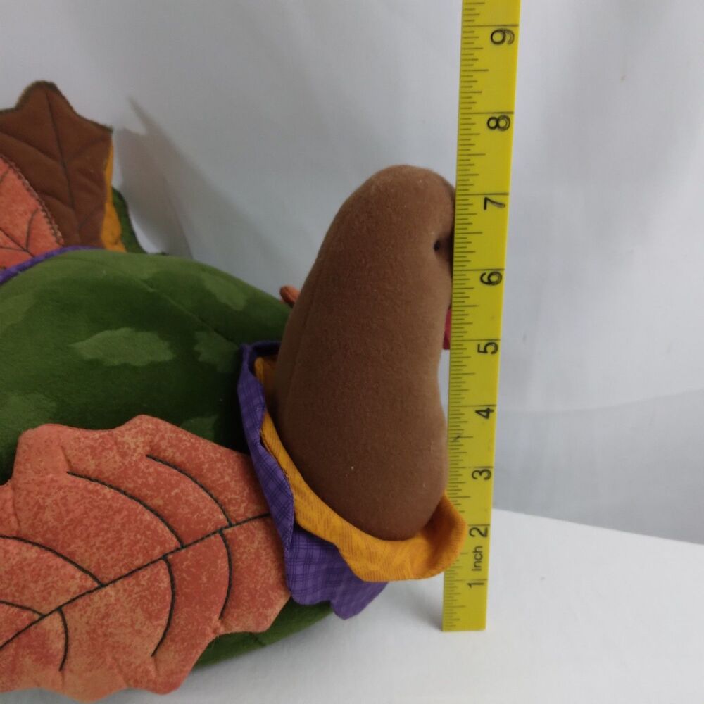 Hallmark Plush Stuffed Turkey Thanksgiving Table Decor Fall Colors - Picture 10 of 11